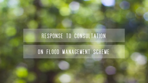 Response to consultation on Flood Management Scheme